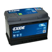 autobaterie  EXIDE  EXCELL 12V /  74Ah /  680A EN